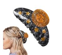 Snail Claw Clips for Hair, Funny Barrette Hair Claws, Hair Alligator Clips Sunflower Star Snail, Hair Claw Clips Acetate Hair Accessories for Women Girls