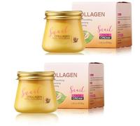 Snail Collagen Face Cream, Snail Hydrating Anti-Wrinkle and Rejuvenating Cream, Korean Collagen Rejuvenation to Moisturizing Skin, Skin Firming, Deep Hydration, Anti-Aging (#2pc)