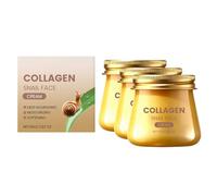 Snail Collagen Rejuvenating Cream, Snail Hydrating Anti-Wrinkle and Rejuvenating Cream, Brightening Moisturizing Repair Firming for Soft, Glowy Skin for All Types (3)