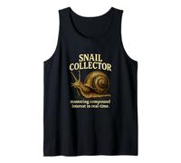 Snail Collector Mastering Compound Interest In Real Time Tank Top