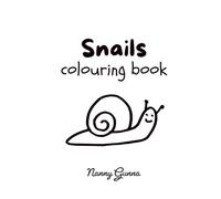 Snail colouring book (Scandinavian minimalist colouring books)