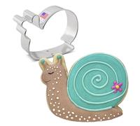 Snail Cookie Cutter 8.3 cm, Made in USA by Ann Clark
