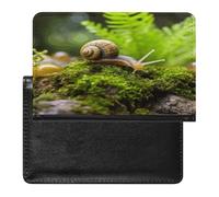 Snail Crawling Card Holder，Card Protector Sleeve，Passport Holder ，Lightweight And Portable，Card Sleeves, Applicable to Passports, Boarding Passes, And ID Cards; Unisex.