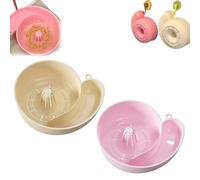 Snail Drain Basket,2025 Automatic Rotating Fruit Vegetable Washing Bowl with Strainer,Snail-Shaped Berry Washer Spinner Bowls, Portable Drainer Fruits Washing Basin for Home Kitchen Meal Prep (2pcs)