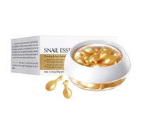 Snail Face Serum Capsules, Snail Mucin Serum for Brightening & Firming, Moisturiser Face Women, Dark Spot Remover for Face, Serum Face Care, Friendly to All Skin Types, 30 Capsules