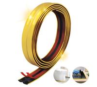 SNAIL GARDEN 10Ft/3M Peel and Stick Wall Moulding,Flexible Molding Trim,PVC Caulk Strip Tile Trim for Bathroom,Kitchen,Sink and Bathtub Floor Wall Edge(Gold)