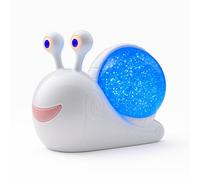 Snail Glitter Ball Light - Colour Changing Glitterball Lamp with Swirling Sparkle Effect, LED Glitter Snow Globe Night Light for Bedrooms, Sensory Rooms & Relaxation, Calming Decorative Mood Lamp