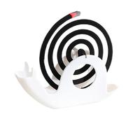 Snail Incense Holder Burner | Heat Resistant Ornament Holder for Incense A,Ambient Decoration for Table Apartment Patio Outdoor Living Room