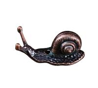 Snail Incense Holder - Modern Zinc Alloy Fragrance Burner | Artistic Incense Stand In Snail Shape, Backflow Cone And Stick Compatible, SPA Meditation, Yoga, Writing