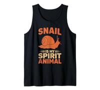 Snail Is My Spirit Animal Tank Top