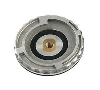 Snail Lock Quick Change Backing Pad 45Inch Aluminum and Rubber Holder for Polishing with Central Water Hole (5inch 15.8mm thread)