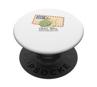Snail Mail Performance Art Funny Slow Mail Humor PopSockets Adhesive PopGrip