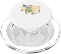 Snail Mail Performance Art Funny Slow Mail Humor PopSockets PopGrip for MagSafe