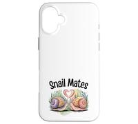Snail Mates Whimsical Night Nature Forestcore Aesthetic Case for iPhone 16 Plus