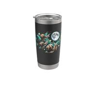 Snail Moon - Funny Snails Lover Humor Novelty Cute Snail Stainless Steel Insulated Tumbler