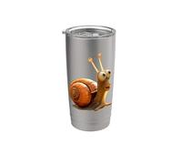 Snail Motif Snail Shell Slug Snails Stainless Steel Insulated Tumbler