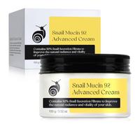 Snail Mucin 92% Advanced Cream Face Moisturizer, Deep Hydration & Nourishment Repair Cream, Advanced Cream for Dry & Sensitive Skin, Face & Neck Cream for All Skin Types, 100g / 3.52oz