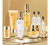 Snail Mucin Facial Skincare Kit for Women, Suitable for All Skin Types - Deep Moisturizing & Nourishing with Collagen, Ideal Christmas Gift - Anti-aging Skin Care Set