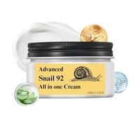 Snail Mucin Moisturizer - Snail Mucin Serum Cream - Advanced Snail 92% Mucin Moisturiser Face - Day & Night Korean Skin Care Anti Wrinkle Snail Cream - Daily Soothing & Moisturising 100g