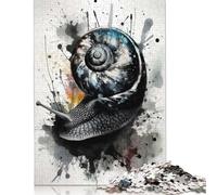 Snail Natures Trailblazer Puzzle 1000 Piece Adult Jigsaw Puzzle Wood Puzzles For Family Fun & Game Night 1000pcs (75x50cm)