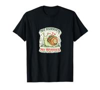 Snail No Hurries No Worries T-Shirt