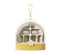 Snail Observation Box, Clear Ventilated Safe Escape-Proof Critter Carrier, Educational Reptiles Container For Backyard Hunting, Classroom Science Projects, Camp