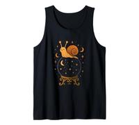 Snail on Crystal Ball Stars Tank Top