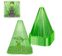 Snail Protection Rings Snail Collar for Salad Plants & Cabbage Vegetable Protection Cover For Plants Protects Chemical Free Snail Fence Green Snail Protector Ring (10pcs-A)