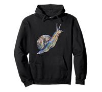 Snail Psychedelic Ocean Art Marine Life Colorful Pullover Hoodie