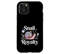 Snail Royalty Cute Rainbow Nature And Forestcore Lover Case for iPhone 11 Pro