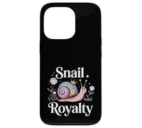 Snail Royalty Cute Rainbow Nature And Forestcore Lover Case for iPhone 13 Pro