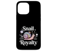 Snail Royalty Cute Rainbow Nature And Forestcore Lover Case for iPhone 13 Pro Max