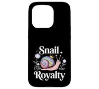 Snail Royalty Cute Rainbow Nature And Forestcore Lover Case for iPhone 15 Pro