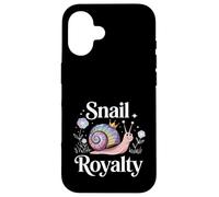 Snail Royalty Cute Rainbow Nature And Forestcore Lover Case for iPhone 16