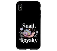 Snail Royalty Cute Rainbow Nature And Forestcore Lover Case for iPhone XS Max