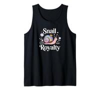 Snail Royalty Cute Rainbow Nature and Forestcore Lover Tank Top