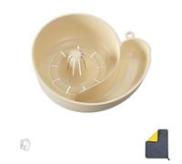 Snail Shape Spin Drainer,Automatic Fruit Vegetable Washer Colander, Just Add Water to Rotate for Cleaning Berries Salad Seafood, Space Saving Hanging Basket for Small Kitchen (Pink,1PCS)