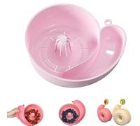 snail-shaped drain basket berry washer spinner bowls,snail shape fruit spinner,snail-shaped automatic drain basket,rotating berry strainer,fruit washing bowl - snail-shape strainer bowl-1pcs-A