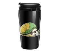 Snail Skull Reusable Coffee Cup with Lid 250ml