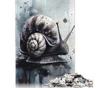 Snail Slow And Steady Puzzles 500 Pieces for Teenagers Gifts Puzzle for Adults And Teenager Educational Game Challenge Toy 500pcs (52x38cm)