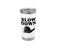 Snail Slow Down Stainless Steel Insulated Tumbler