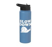 Snail Slow Down Stainless Steel Insulated Water Bottle