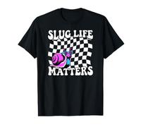 Snail Slug Retro Humorous Graphic Slug Life Matters Value Graphic T-Shirt