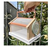 Snail Tank Bug Cage Box Insect Catcher Butterfly Outdoor Butterfly Cage Mantis Enclosure(Bruin)
