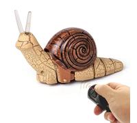 Snail ToyCar - Electronic RC Crawling Animal Vehicle Realistic Snail Remote Control Kids Toy Funny Moving bugCar | Christmas Birthday Gift Interactive Educational Play Fun Toy!