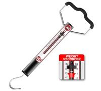 SNAIL TRAIL 20 LB Aluminum Spring Fish Scale with Peak Marker & Zero Reset