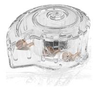 Snail Trap 2.6x1.2in Clear Plastic Aquarium Snail Trap Catch Box for Aquarium Fish Tank Accessories Tank Planaria