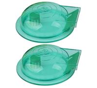 Snail Trap Aquarium 2Pcs 6.69x4.84x1.18" Plastic Aquarium Snail Trap Remover Cleaning Supplies Lightweight Tank Visual Planaria for Fish Tank