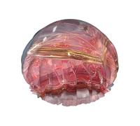 Snail Under The Aurora Shower Cap with Comfort Skin Friendly Design for Hair Protection During Laundry Beauty