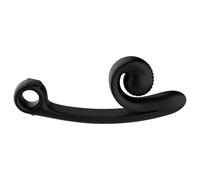 Snail Vibe Curve - 2-in-1 Clitoral Vibrator (Black)